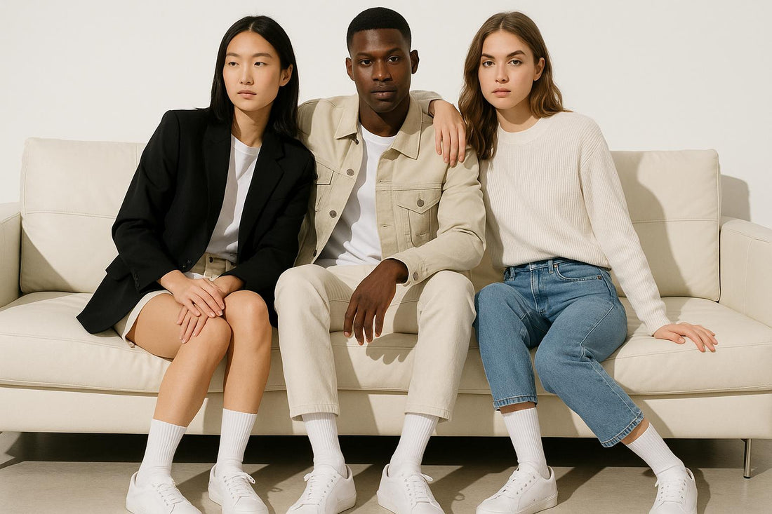 Best White Socks (solid color) for travel 2025