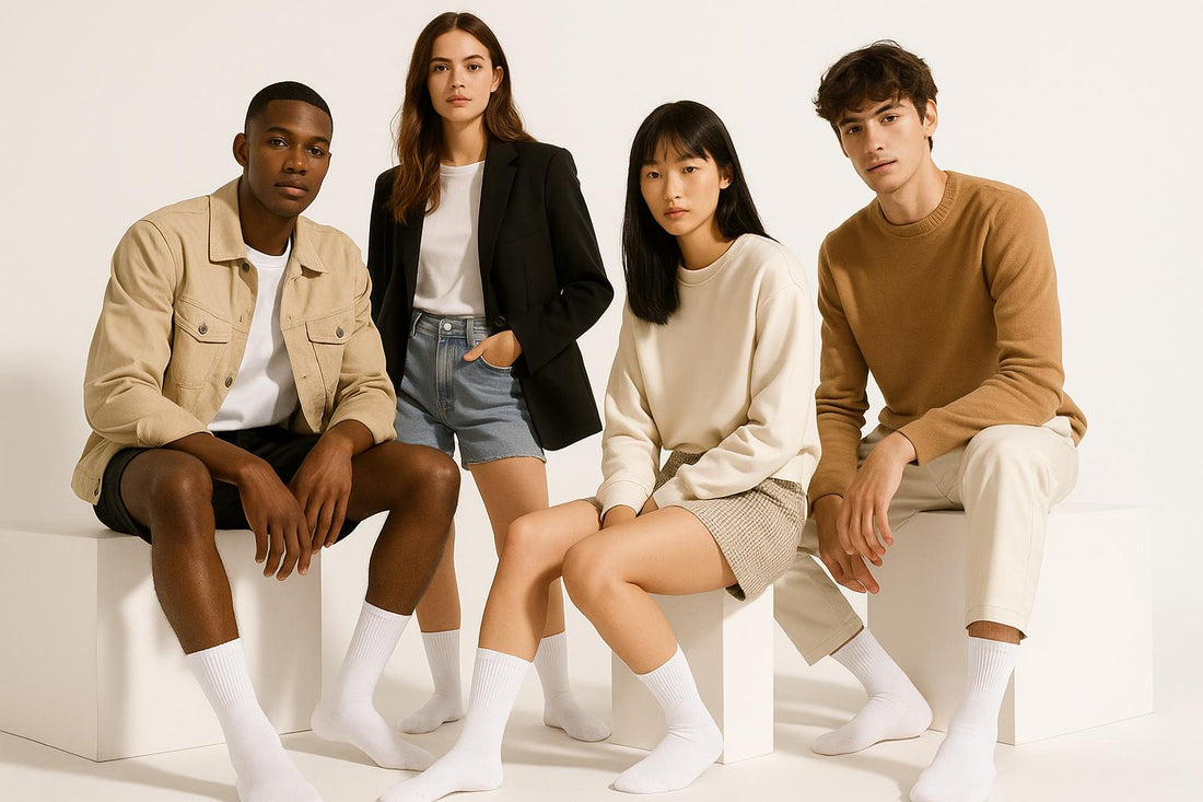 Best White Socks (solid color) colorful 2025