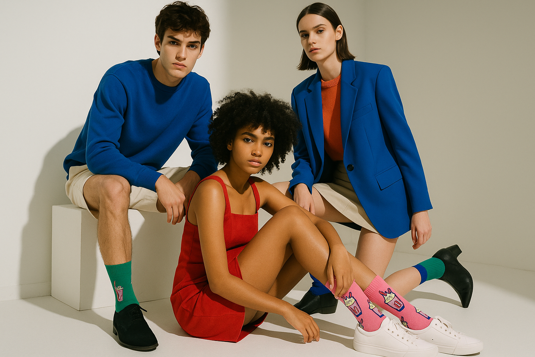 Best Milk Shake print pink socks for teens 2025