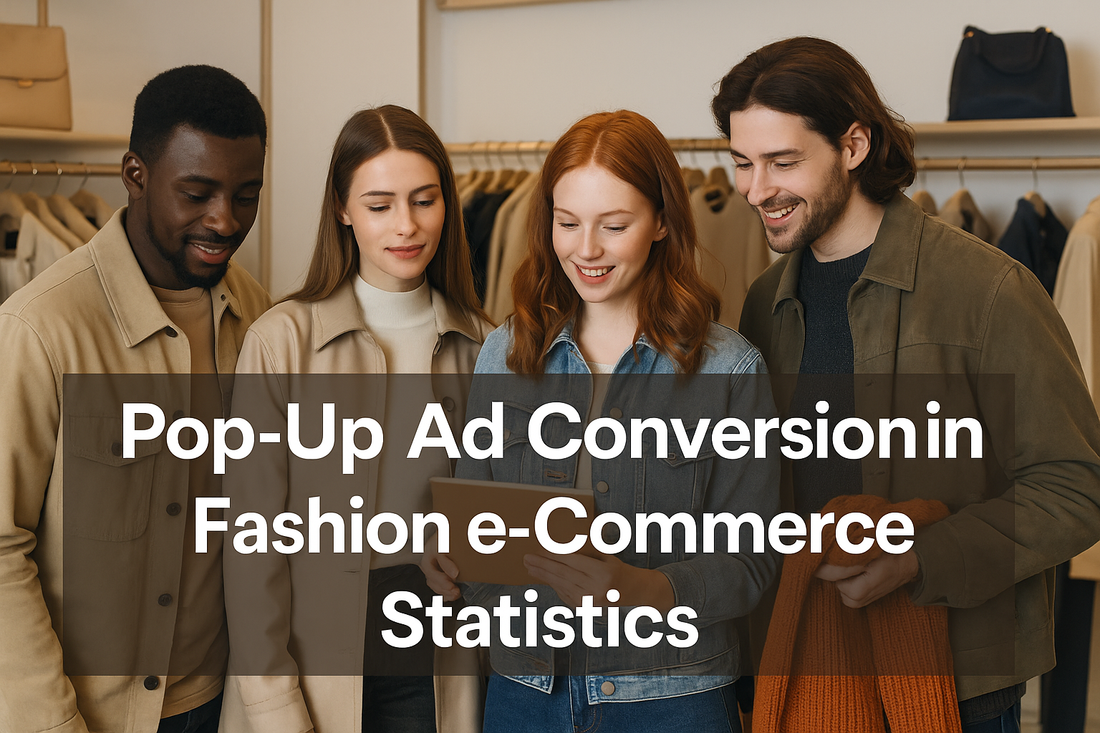 POP-UP AD CONVERSION IN FASHION E-COMMERCE STATISTICS