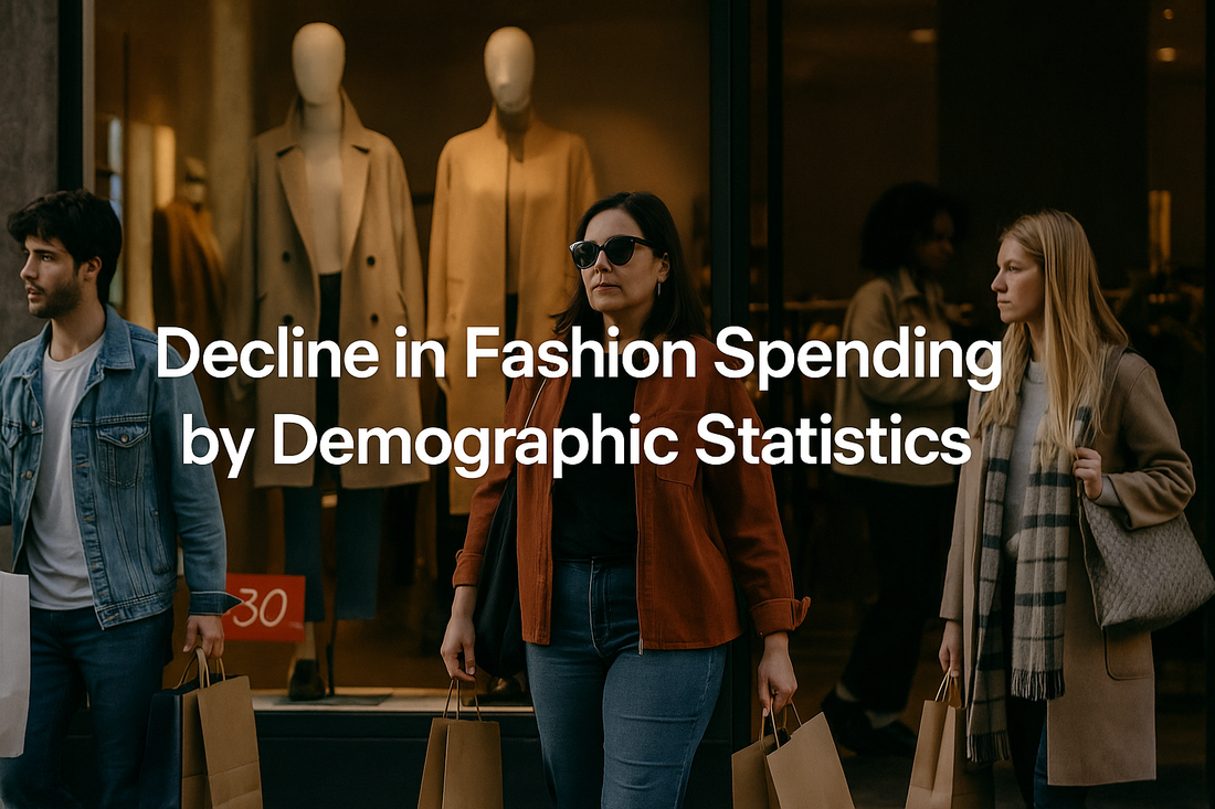 Decline in Fashion Spending by Demographic Statistics