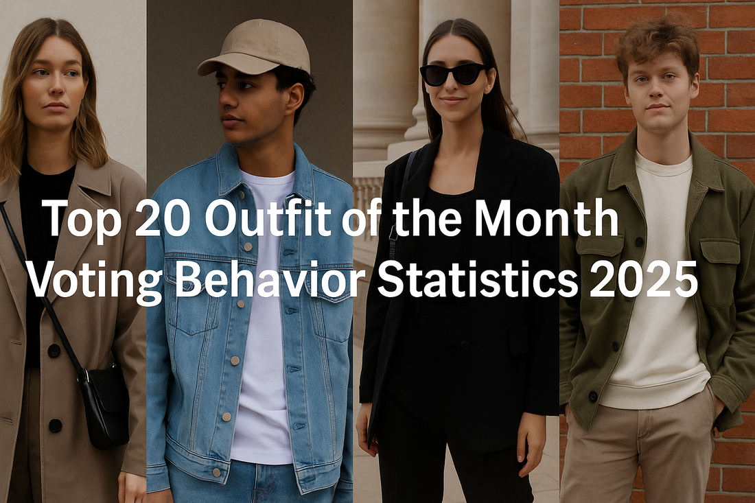 Outfit of the Month Voting Behavior Statistics
