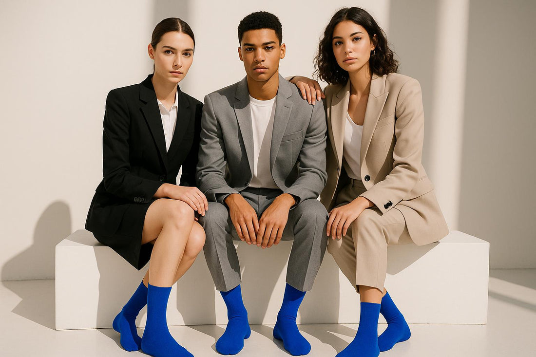 Best Blue socks (solid color) for work 2025