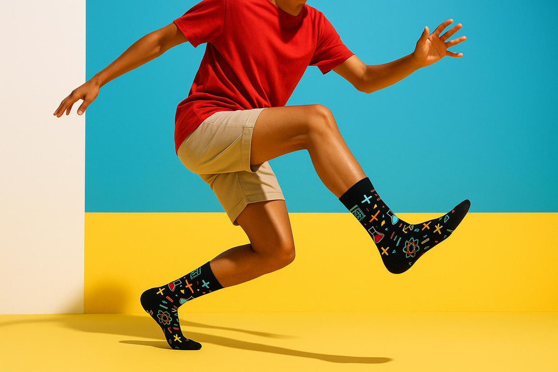 Best Math print black socks for nurses 2025