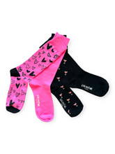 Martini and Hearts Colorful Socks Set of Four