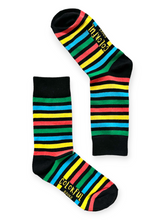 Stripe Socks with Multi Color Stripes