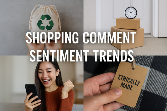 Shopping Comment Sentiment Trends