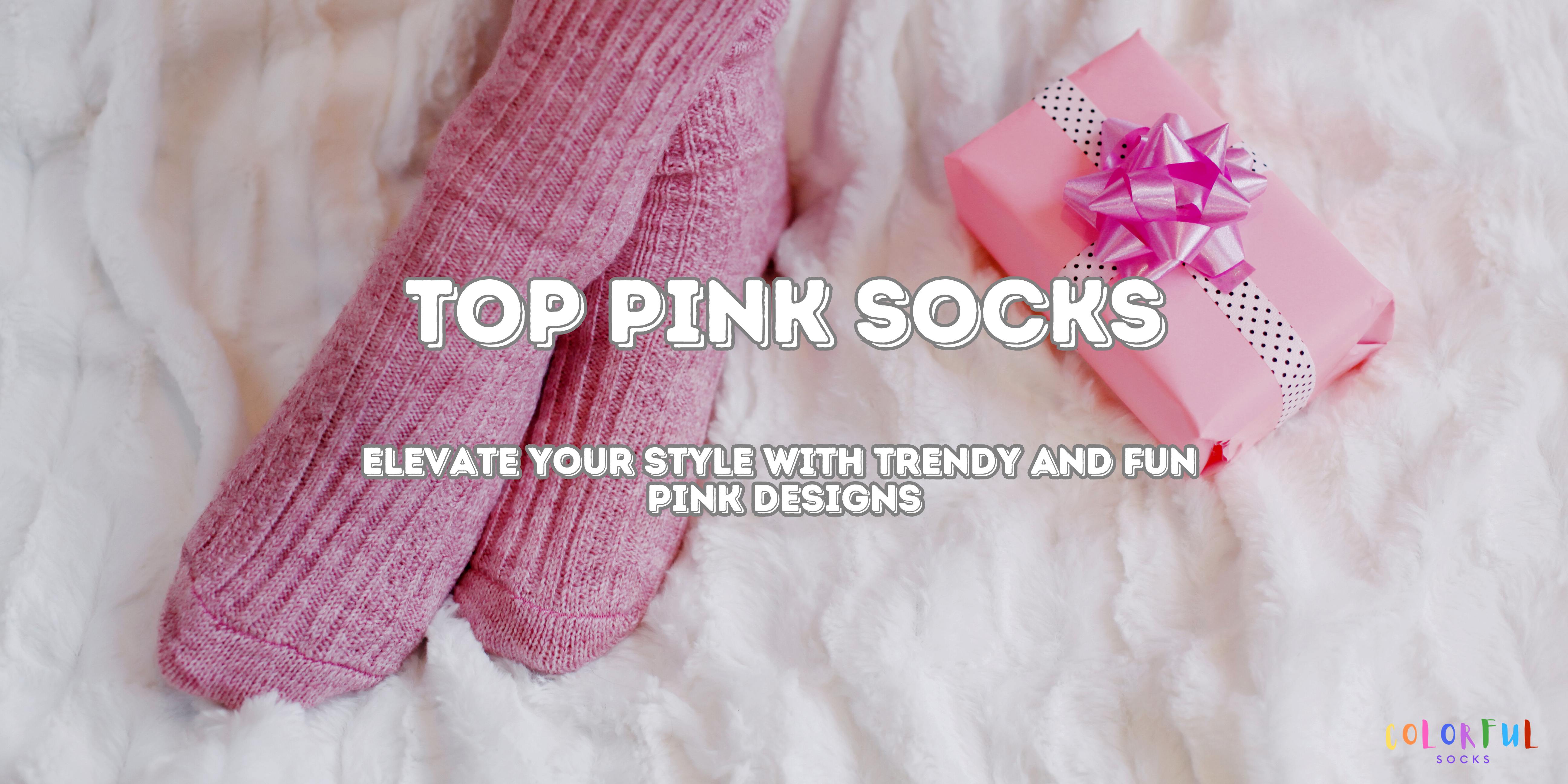 Top Pink Socks: Elevate Your Style with Trendy and Fun Pink Designs ...