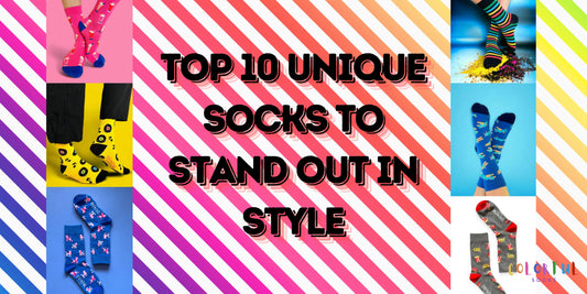 TOP 10 UNIQUE SOCKS TO STAND OUT IN STYLE