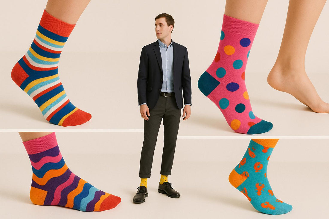 Best Taco print yellow socks for work 2025
