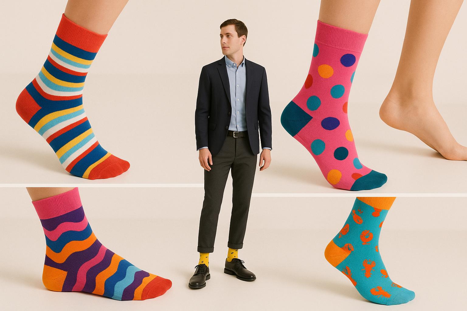 Best Taco print yellow socks for work 2025