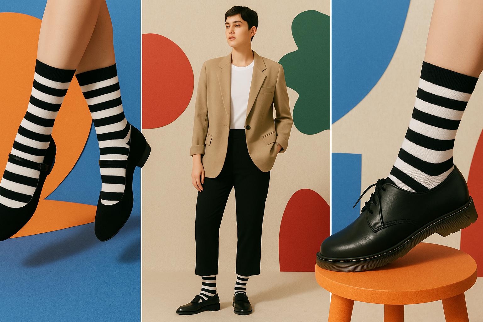 Best Stripe socks with black and white stripes for parties 2025