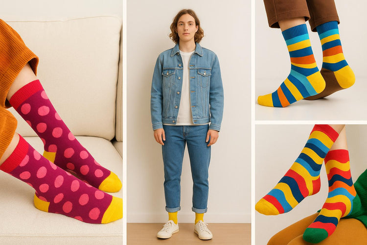 Best Yellow socks (solid color) stylish 2025