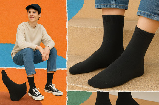 Best Black Socks (solid color) for teens 2025