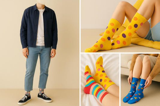 Best Popcorn and a movie print gray socks for gifting 2025