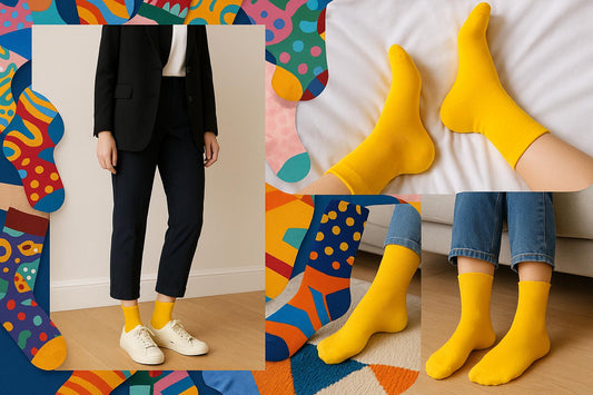 Best Yellow socks (solid color) for gifting 2025