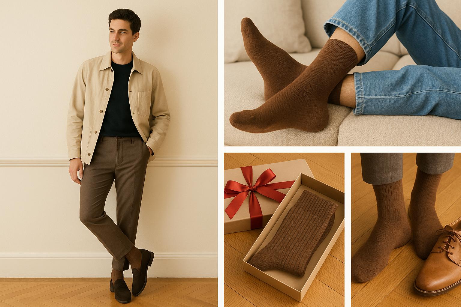 BEST BROWN SOCKS (SOLID COLOR) FOR GIFTING 2025