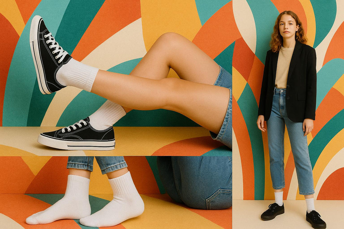 Best White Socks (solid color) for teens 2025