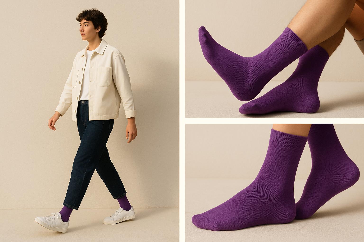 BEST PURPLE SOCKS (SOLID COLOR) FOR GIFTING 2025