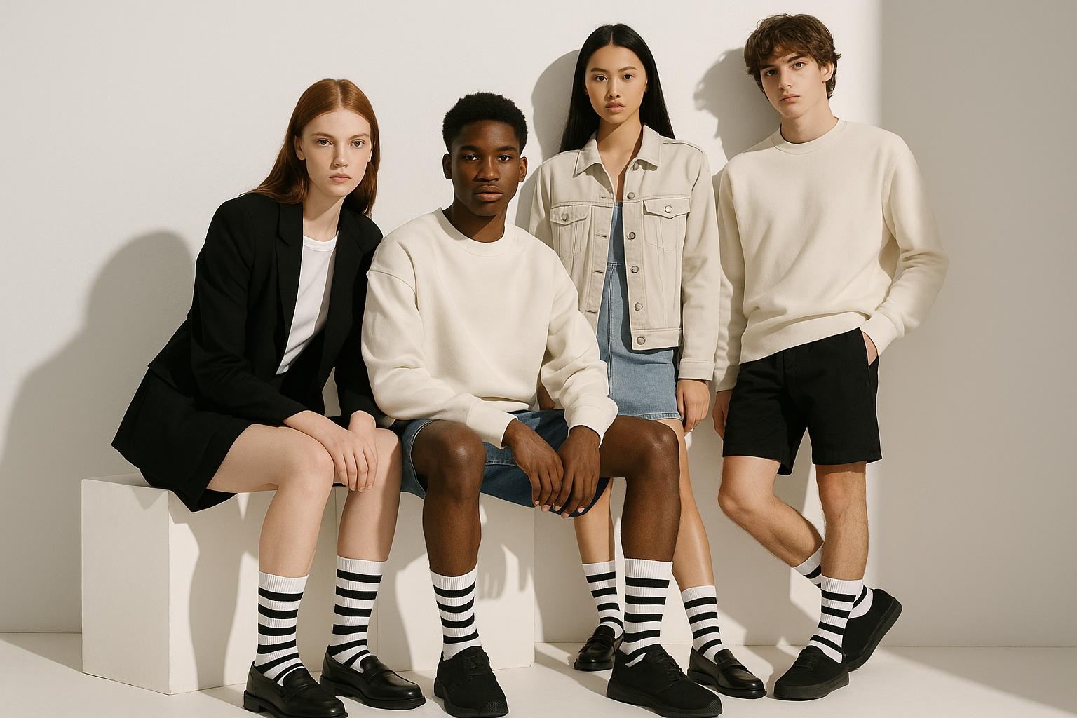 Best Stripe socks with black and white stripes for nurses 2025
