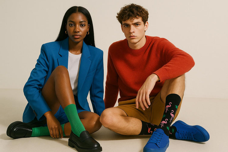 Best Flamingo print black socks for teens 2025