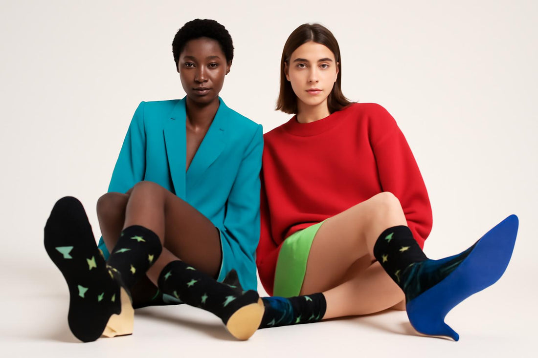 Best Martini print black socks for women 2025