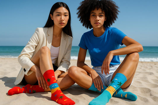 Best Beach scene socks for women 2025