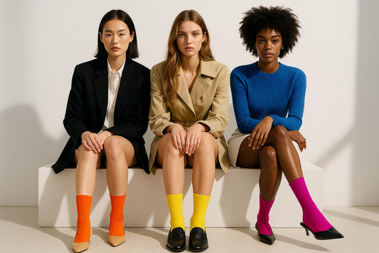 Best Yellow socks (solid color) for women 2025