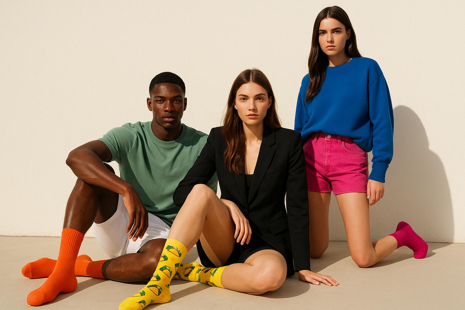 Best Taco print yellow socks for adults 2025