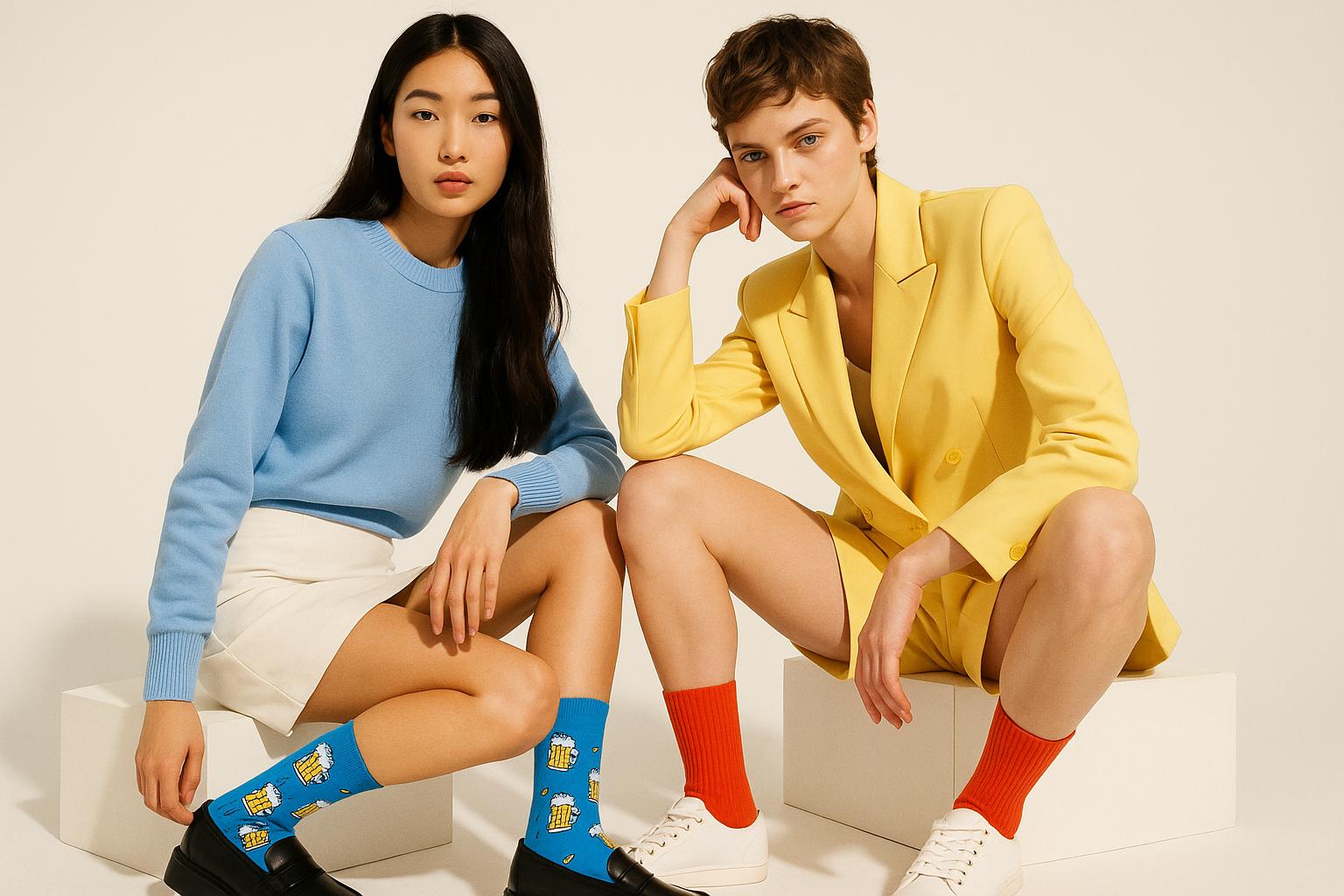 Best Beer print blue socks for nurses 2025