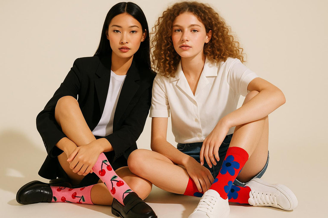 Best Cherry print socks for women 2025