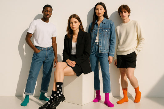 Best Cat print black socks for gifting 2025