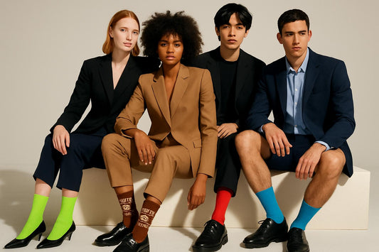 Best Coffee (espresso) print brown socks for work 2025