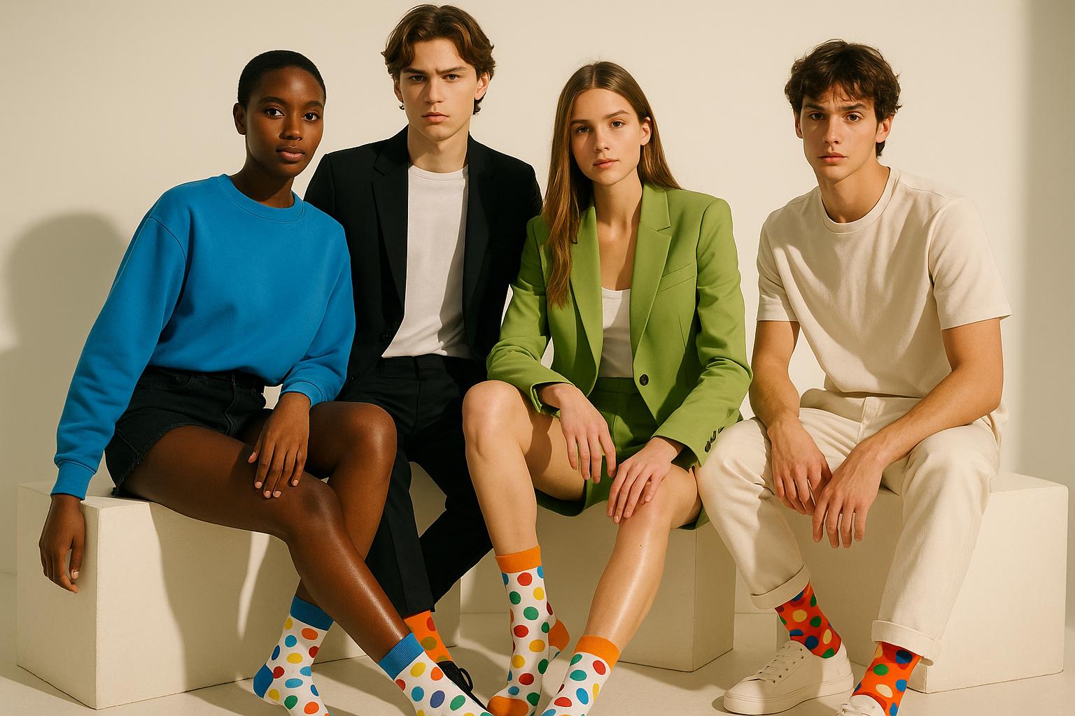 Best Multi color dots print short socks for adults 2025