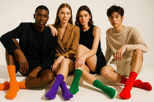 BEST PURPLE SOCKS (SOLID COLOR) FUNNY 2025