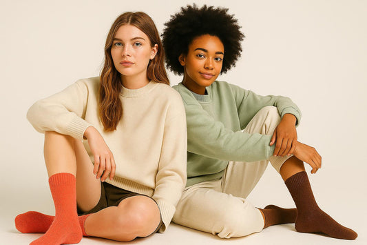 BEST BROWN SOCKS (SOLID COLOR) COZY 2025