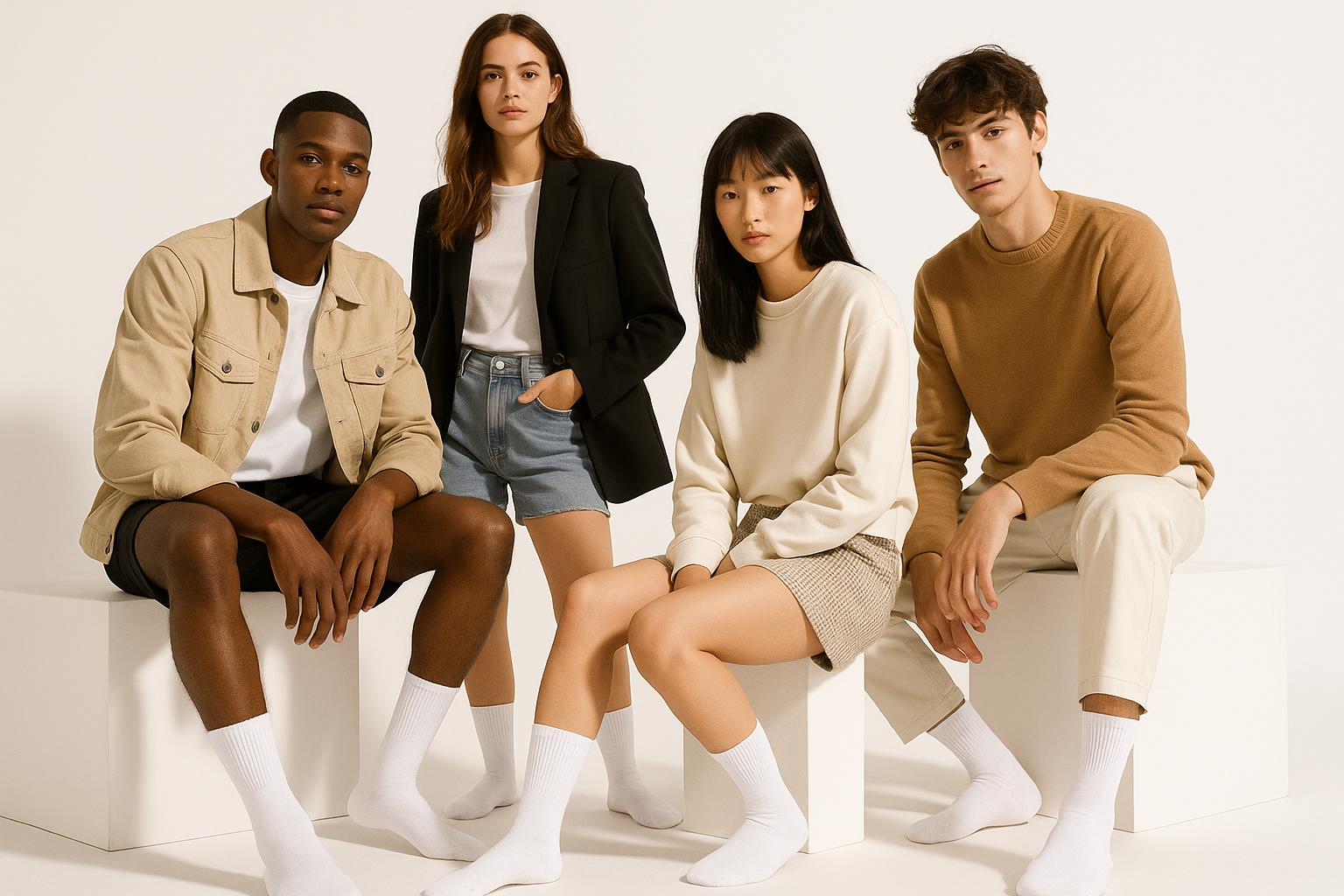 Best White Socks (solid color) colorful 2025