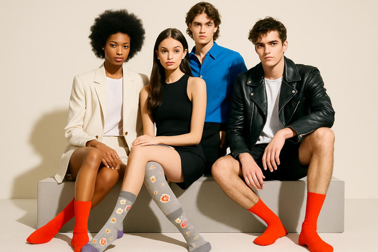 Best Popcorn and a movie print gray socks for parties 2025