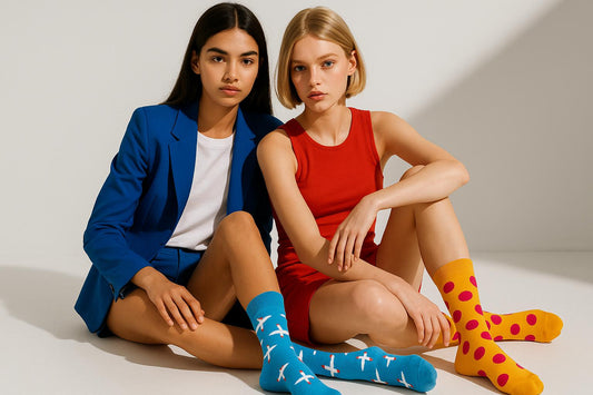 Best Airplane print blue socks for women 2025