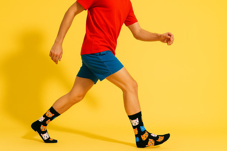 Best Cat print black socks for everyday wear 2025