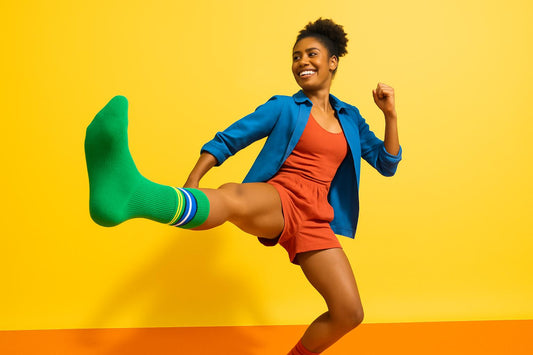 Best Green socks (solid color) breathable 2025