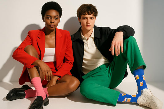 Best Beer print blue socks funny 2025