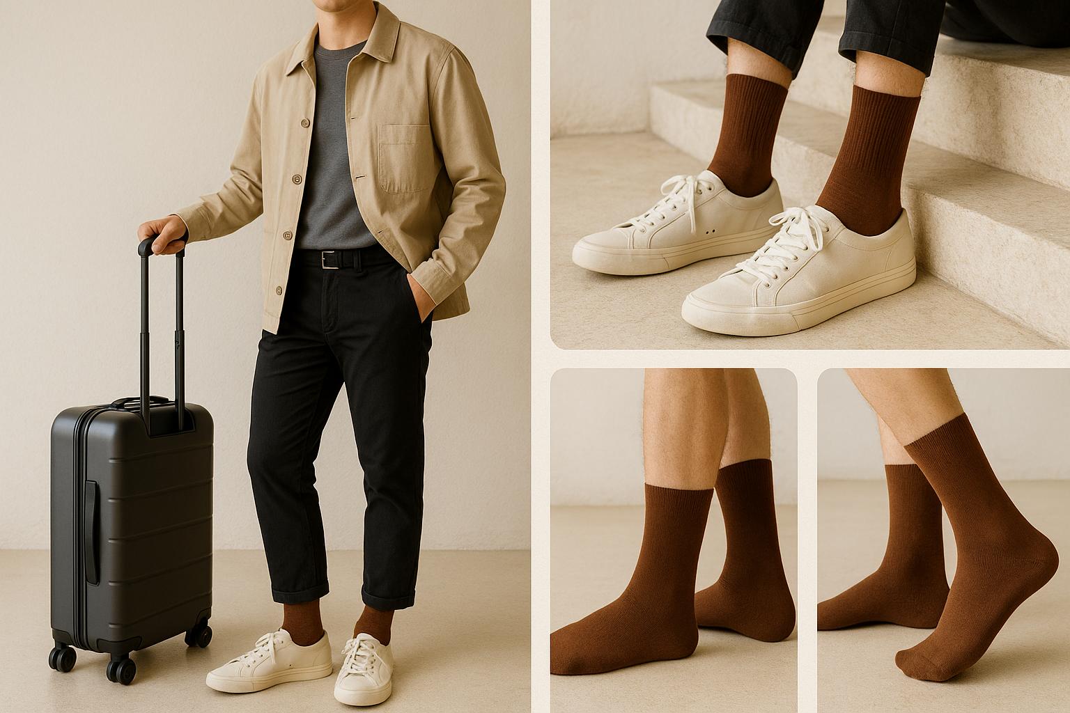 BEST BROWN SOCKS (SOLID COLOR) FOR TRAVEL 2025