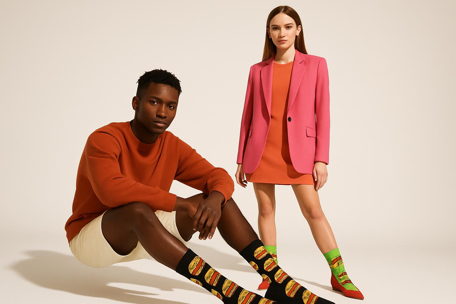 Best Burger print black socks for adults 2025