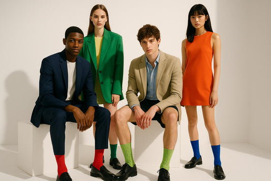 Best Matcha print green socks for work 2025