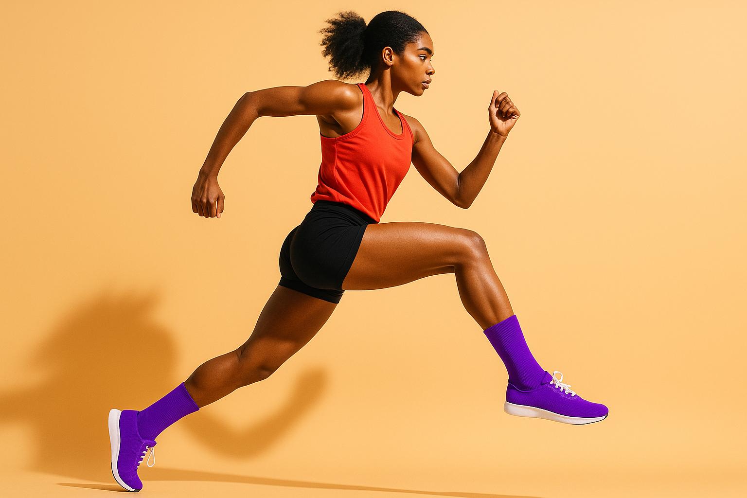 BEST PURPLE SOCKS (SOLID COLOR) BREATHABLE 2025