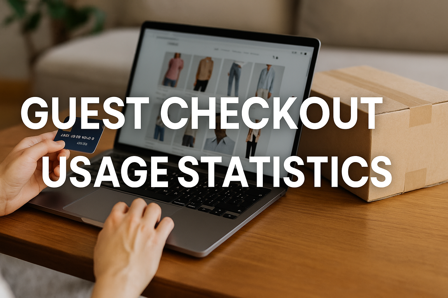 Guest checkout usage statistics