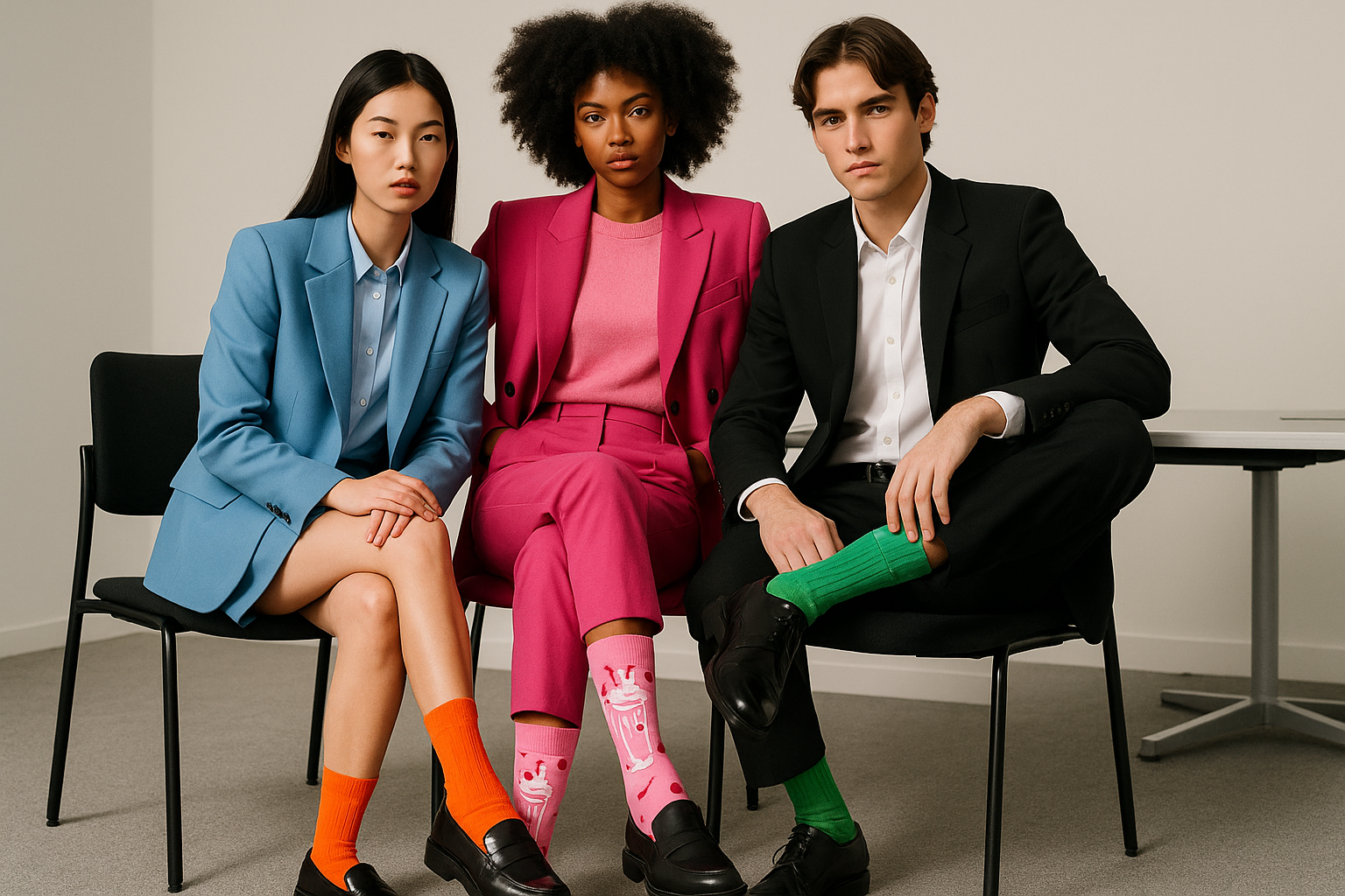 Best Milk Shake print pink socks for work 2025