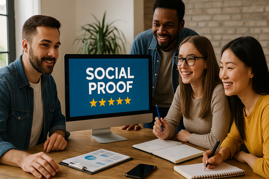 Social proof callout placement impact statistics