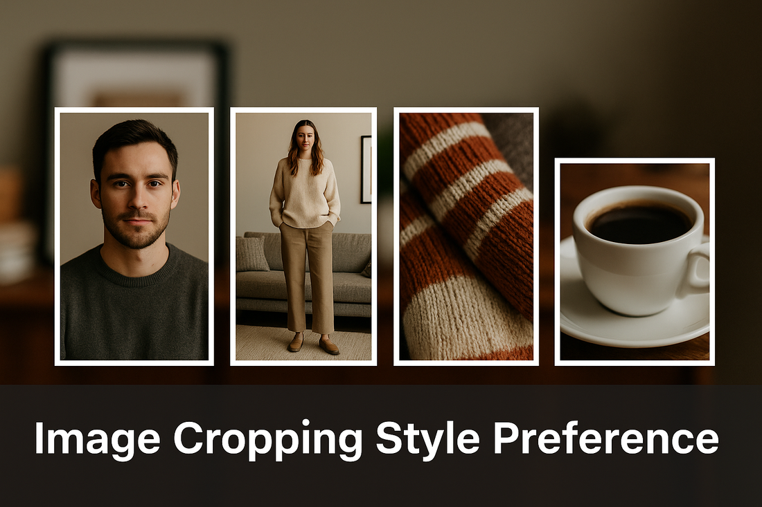 IMAGE CROPPING STYLE PREFERENCE STATISTICS 